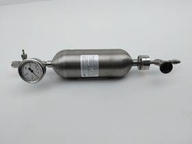 5.04tp2mnpt1500 Cincinnati Test System Sample Cylinder Ss Helium 1100psi