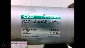 Cac4-a-40gb-50-y1 Ckd Actuator Cylinder Pressure Mpa 0.1-1.0 #202753