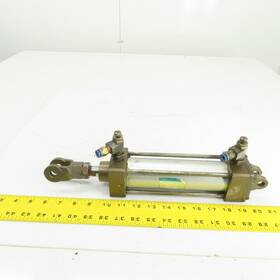 Sca2-cb50b128t Ckd Double Acting Pneumatic Cylinder 50mm Bore 128mm Stroke