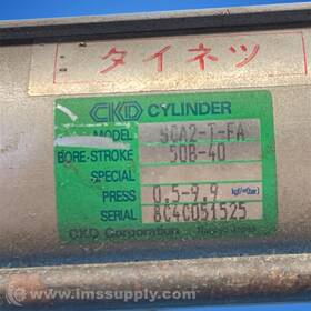 Sca2-t-fa-50b-40 Ckd Sca2-t-fa Pneumatic Cylinder Usip