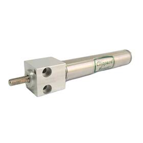 Fsr-12-2 Clippard Air Cylinder 3/4 Inch Bore 2 Stroke Front Mount Rotating Rod