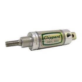Usn-20-1 Clippard Usn-20-1/2 Stainless Steel Pneumatic Cylinder 1 1/4 Inch Non Rotating Rod