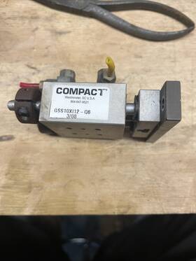 Gss10xi12-q6 Compact Automation Pneumatic Cylinder 10mm 12mm Stroke 125psi