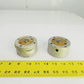 Q02-5152 Compact Automation Pneumatic Inch Round Cylinder Lot Of 2