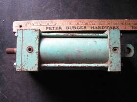 12991-410-2 Cunningham / Cmc Air Pneumatic Cylinder 4 Inch Bore 6 Stroke 250 Psi