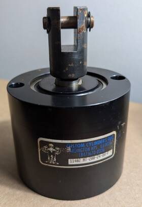 Mt-200-24-da-f-rc Custom Cylinders Mighty Tyke Air Cylinder