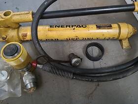 P39201090c Enerpac P 39 Pump Rc 102 Cylinder Connectors And Hose 10 000 Psi 700 Bar