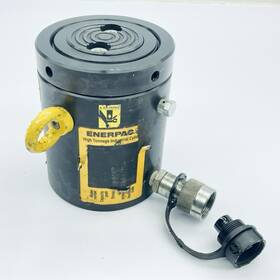 Hcl502 Enerpac Parker Vickers Eaton Spx Power Team Hydraulic Cylinder 50-ton Cap 2 Inch -stroke 10 000psi With Lock-nut