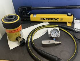 Sch302h Enerpac Rch302 30 Ton Hollow Hydraulic Cylinder Set P392 Pump Usa Made