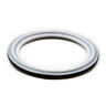Exa-gasket-vp-3in Hfs Viton With Ptfe Coved Gasket Fits Sanitary Tri Clamp