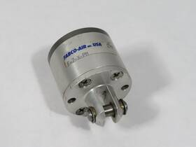 F-7-x-pm Fabco-air Double-acting Compact Cylinder 3/4 Inch B 5/8 S Used