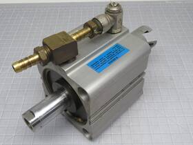 Gnd-wa080-040d Fabco-air Compact Pneumatic Cylinder T198119