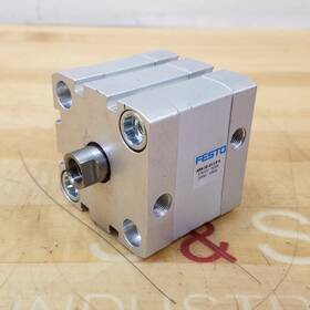 Adn-50-15-i-p-a Festo Pneumatic Cylinder 50mm Bore 15mm Stroke 536322 - Used