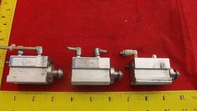 Adv-16-15-a Festo Lot Of 3 Pneumatic Short Stroke Cylinders T21087