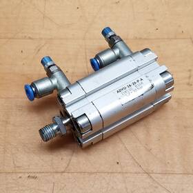 Advu-16-20-p-a Festo Compact Pneumatic Cylinder 1.2-10 Bar B108 156510 - Used
