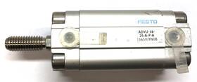 Advu-16-25-a-p-a Festo Compact Pneumatic Cylinder Used