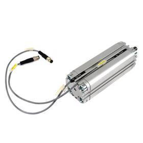 Advu-32-100-a-p-a Festo Compact Air Cylinder 32mm Bore 100mm Stroke With Sensors