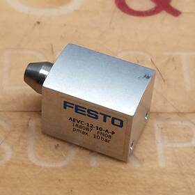 Aevc-12-10-a-p Festo 188087 Short-stroke Cylinder 10 Bar - Used