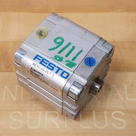 Aevu-50-25-p-a Festo Pneumatic Cylinder - Used