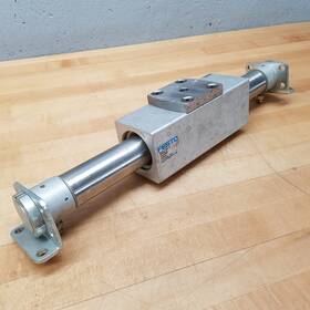 8-6-ppv-a-b Festo Dgo-1 5/8-6-ppv-a-b 5/8 Inch -6 -ppv-a-b Pneumatic Linear Drive Cylinder - Used
