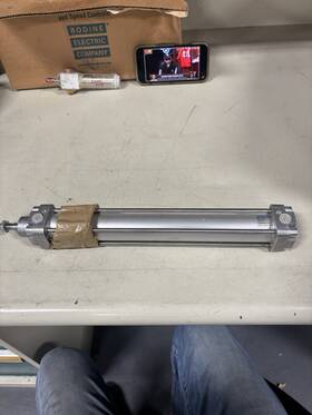 Dng-32-250-ppv-a Festo Pneumatic Cylinder 32mm X 250mm 145psi Used