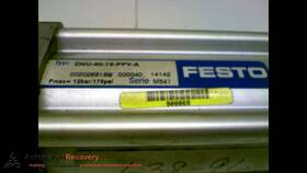 Dnu-50-75-ppv-a Festo Pneumatic Cylinder 50mm Bore 75mm Stroke #173241