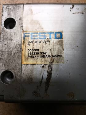 Dzf-2-2-a-p-a Festo Dzf-2-1/2 Inch -1 -a-p-a Cylinder Non Rotating