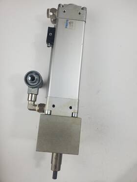 Dzh-40-125-ppv-a Festo Double Acting Pneumatic Cylinder 40mm 125mm 10bar