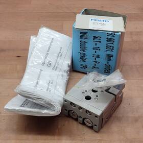 Slt-16-10-p-a Festo Mini Slide Cylinder 10mm Stroke 16mm Piston Dia 1-10bar