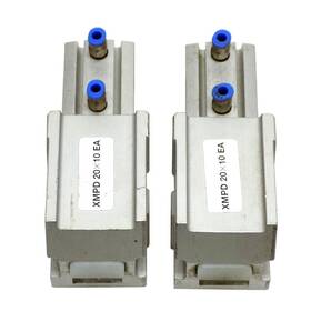 Advc-20-10-1-p-a Festo Xmpd20x10ea Lot Of 2 Flex Link With Pneumatic Cylinder