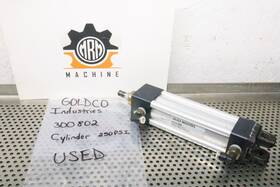 300802 Goldco Industries Pneumatic Cylinder 250psi Used With Warranty