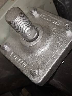 1.1.94 Haderer Industrial Hydraulic Cylinder Silver Mpn