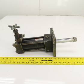Mf52hnc2.00 Hanna Double Acting Hydraulic Cylinder With Valve 2 Inch Bore 4 Stroke