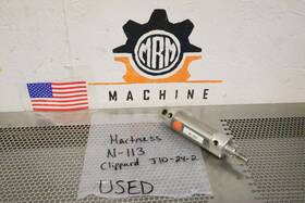 N-113 Hartness International Pneumatic Cylinder Used With Warranty See All Pics