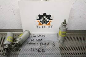 N-188a Hartness Pneumatic Cylinders Used With Warranty Lot Of 3 See All Pics