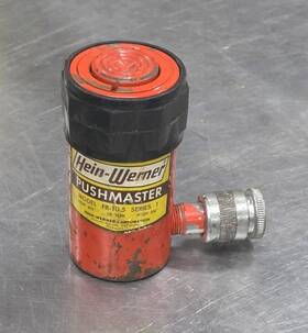 Fr-10.5 Hein Werner Hein-werner Hydraulic Ram 10 Ton Pushmaster Model High 6-3/4 Inch Usa Made