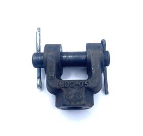 Bdc-05 Higginson Threaded Rod Clevis 1/2 Inch -20 0.765 Pin Hole Heavy-duty Steel