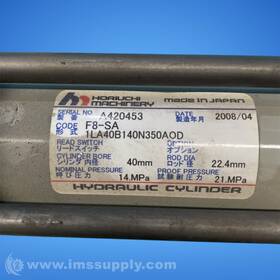 F8-sa1la40b140n350aod Horiuchi Machinery Co F8-sa Hydraulic Cylinder Usip