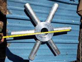 H0625-045-d Howden Moore Fans Hub Spider Cylinder For Axial Flow Fan