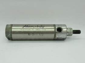 6-d-1-1 Humphrey 6-d-1-1/2 Double Acting Air Cylinder 1-1/16 Inch Bore 1-1/2 Stroke Used