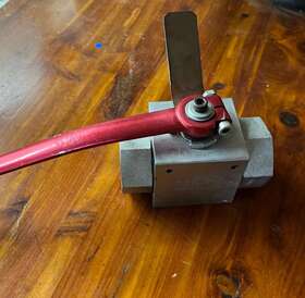 Khb-25npt-1114 Hydac 11x 2-way Ball Valve. Qty-1 Used Free Same Day Shipping