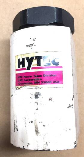 100090-b Hytec Center Hole Hydraulic Cylinder 9s Used