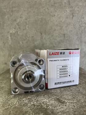 Sda50 Laize Sda 50 X 60 Pneumatic Compact Air Cylinder. Still Has Factory Shrink Wrap