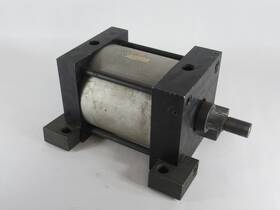 A2l-6.0x4-n-2 Lin-act Pneumatic Cylinder 6 Inch Bore 4 Stroke Used