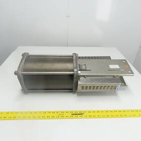 Naqp-200 Lohse Naqp 200 Stainless Steel Reject Valves 214mm Stroke 160mm Bore