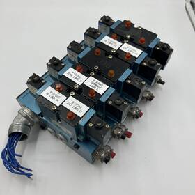 82a-gc-cka-tm-ddap-4da Mac Solenoid Valve Block Manifold 24vdc 160psi