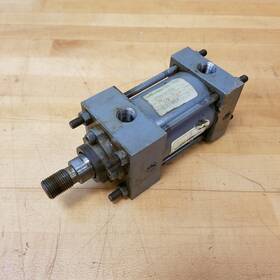 A53b2b Miller 2-1/2 Bore 1-5/8 Stroke Pneumatic Cylinder. - Used
