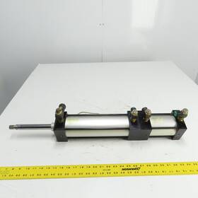 Dal50 Miller Fluid Power Pneumatic Cylinder 3-1/4 Inch Bore 9 Stroke 200psi 1 Rod