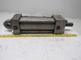 Milwaukee Ha62-s 3-1/4 Inch Bore 6 Stroke 1-3/8 Rod Clevis Mount Cylinder 250 Psi