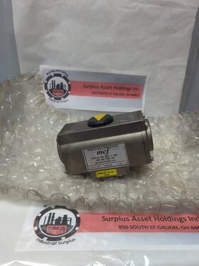 Mrs-004u-t-s080 Morin Morin/mcf Pneumatic Rack And Pinion Actuator 120psi Pre-owned